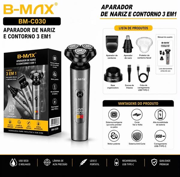 Recortadora 3 en 1 BAMX